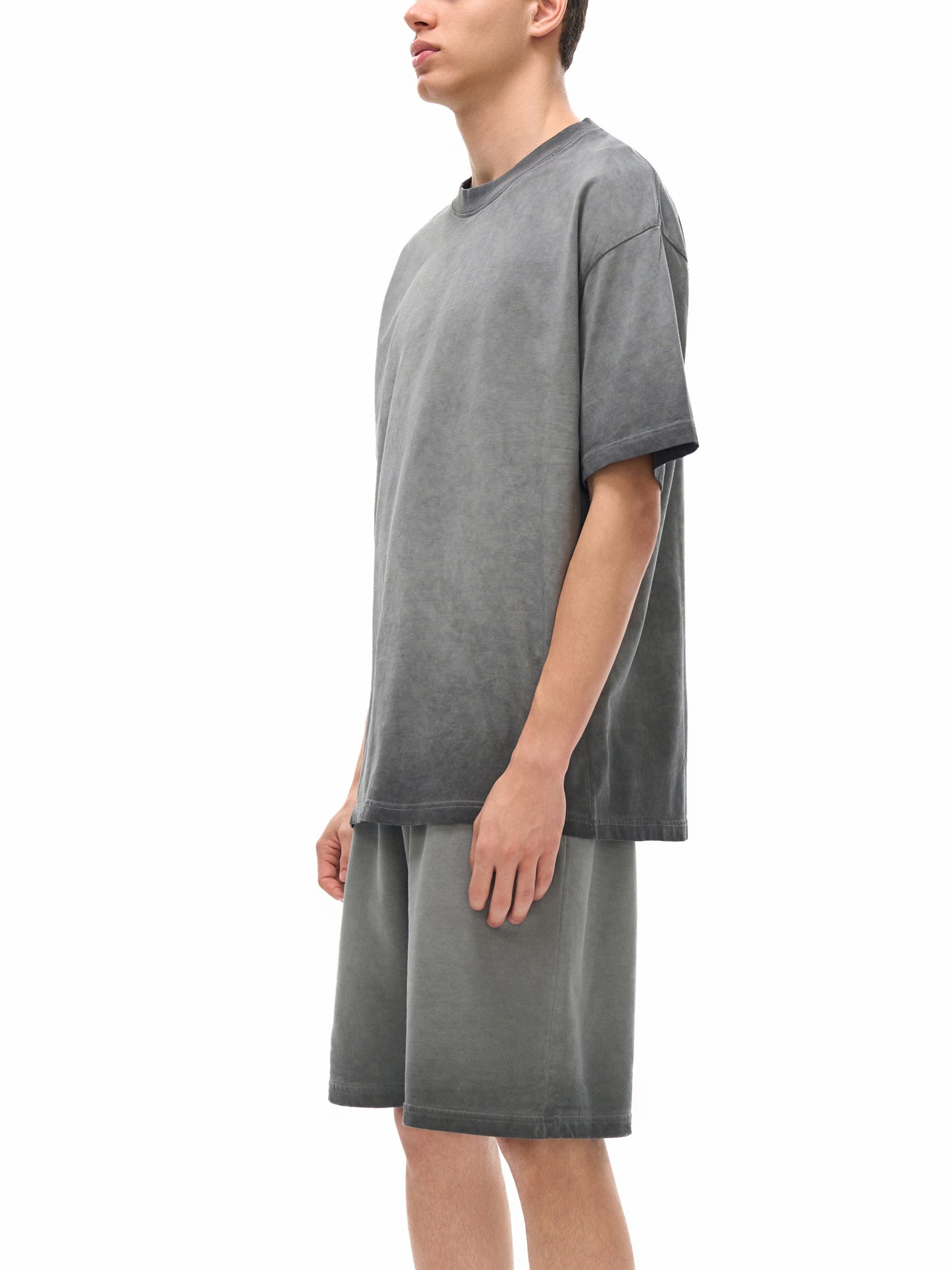 Reverse Dyed Loose Cotton T-Shirt