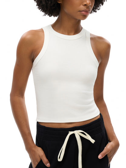 Snow Washed Tank Top by ODMPOD, casual sleeveless shirt with a soft, faded wash and relaxed fit, perfect for warm weather.