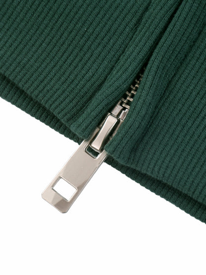 ODMPOD Essential fleece zip-through hoodie shown in image, featuring a front zipper, hood, and soft fleece fabric.