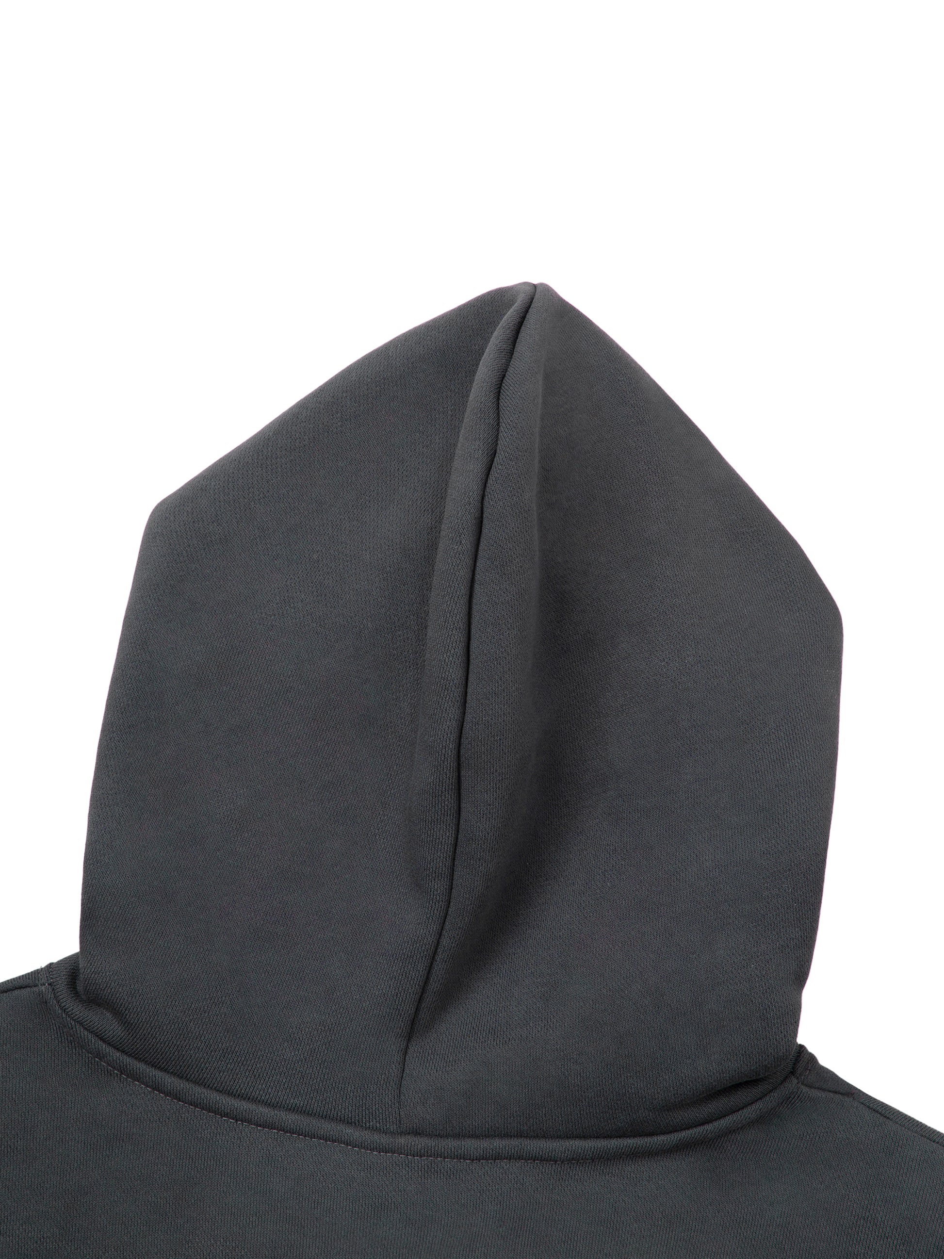 ODMPOD Essential heavyweight fleece hoodie featuring a cozy, thick fabric with a front kangaroo pocket and adjustable drawstrings.
