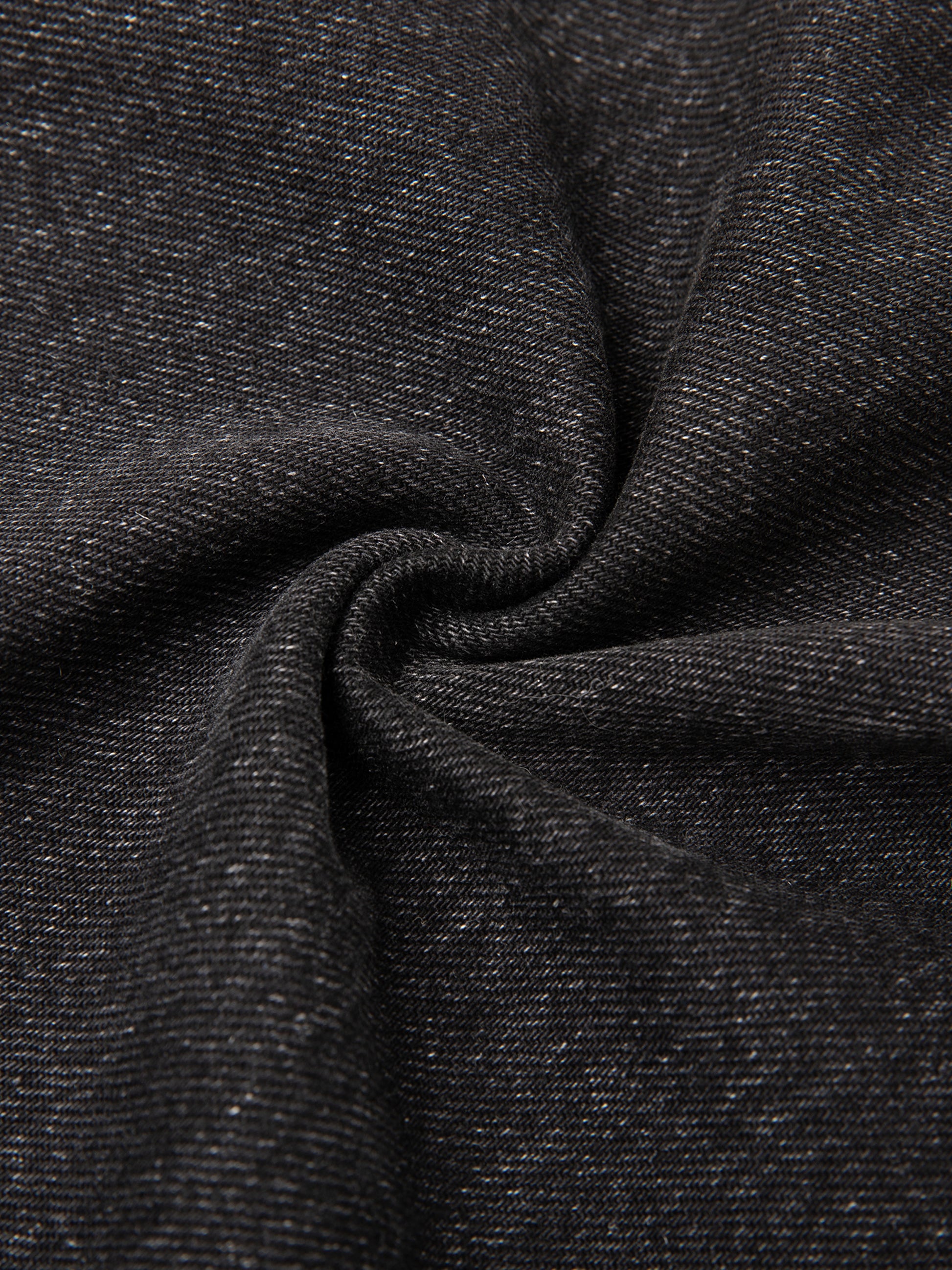 Vintage wash heavyweight denim jeans from ODMPOD featuring classic five-pocket design and sturdy, durable denim fabric.