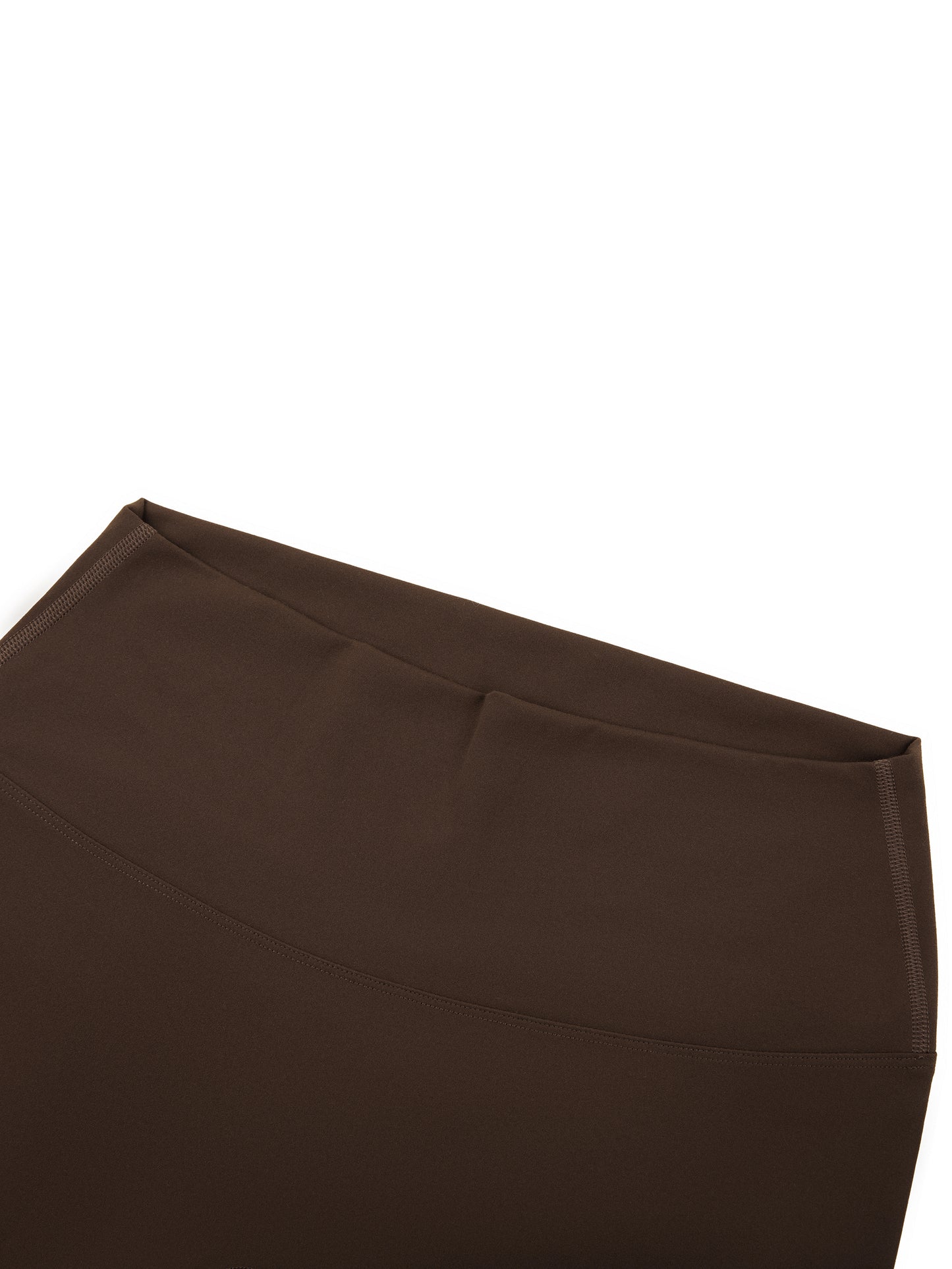 ODMPOD high-waisted yoga leggings shown on model, featuring a snug fit and stretchy fabric for comfortable workout wear.