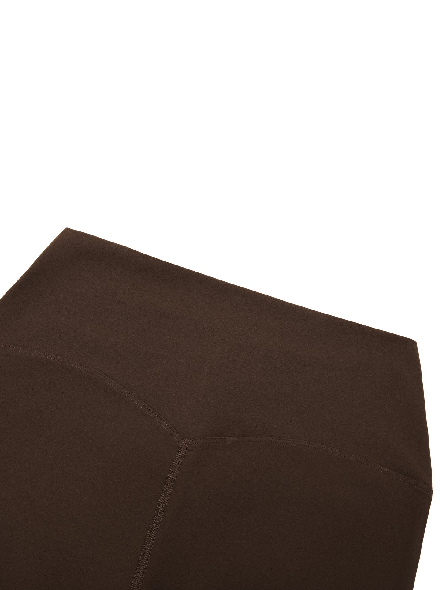 High-waisted ODMPOD yoga leggings in black, showcasing a fitted design and comfortable stretch fabric for active wear.