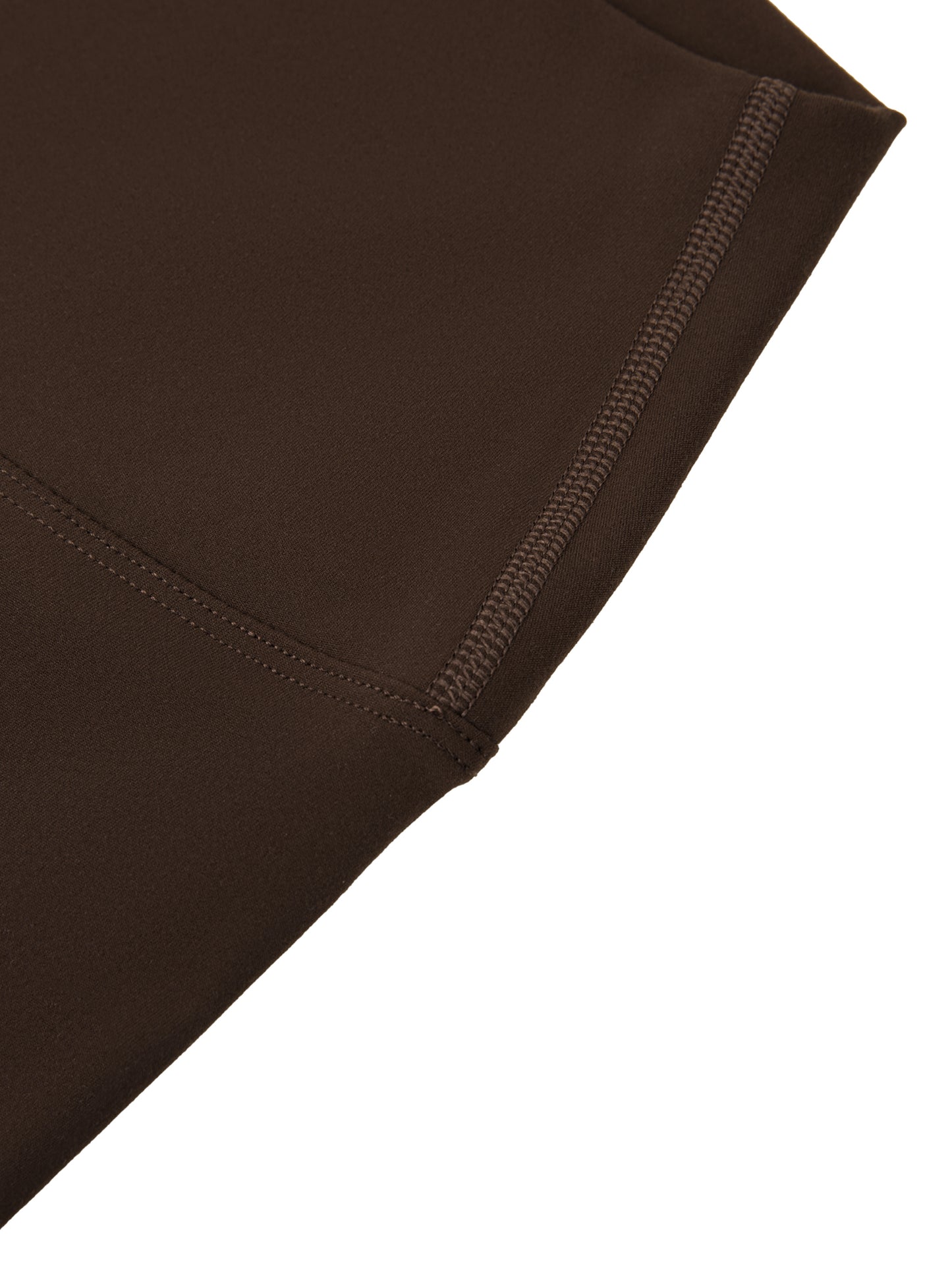 ODMPOD high-waisted yoga leggings shown in black, featuring a snug fit and stretchy fabric designed for comfort and flexibility.