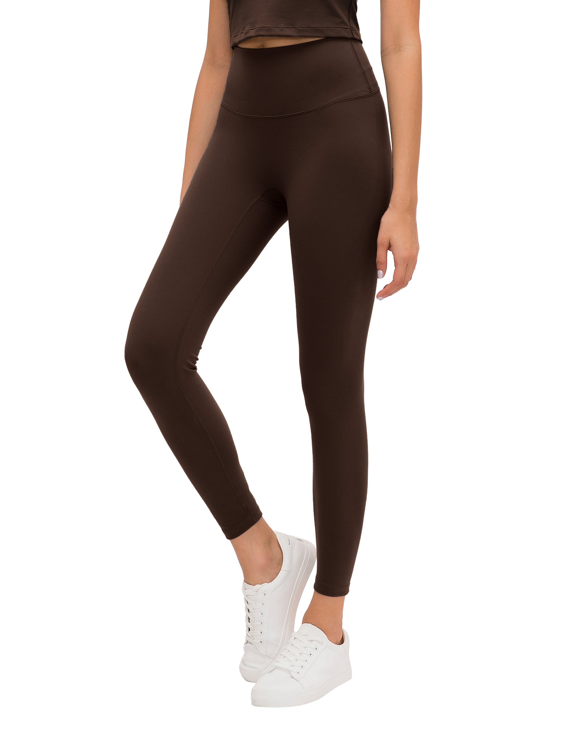 ODMPOD high-waisted yoga leggings featuring a comfortable fit and flexible fabric, ideal for active or casual wear.