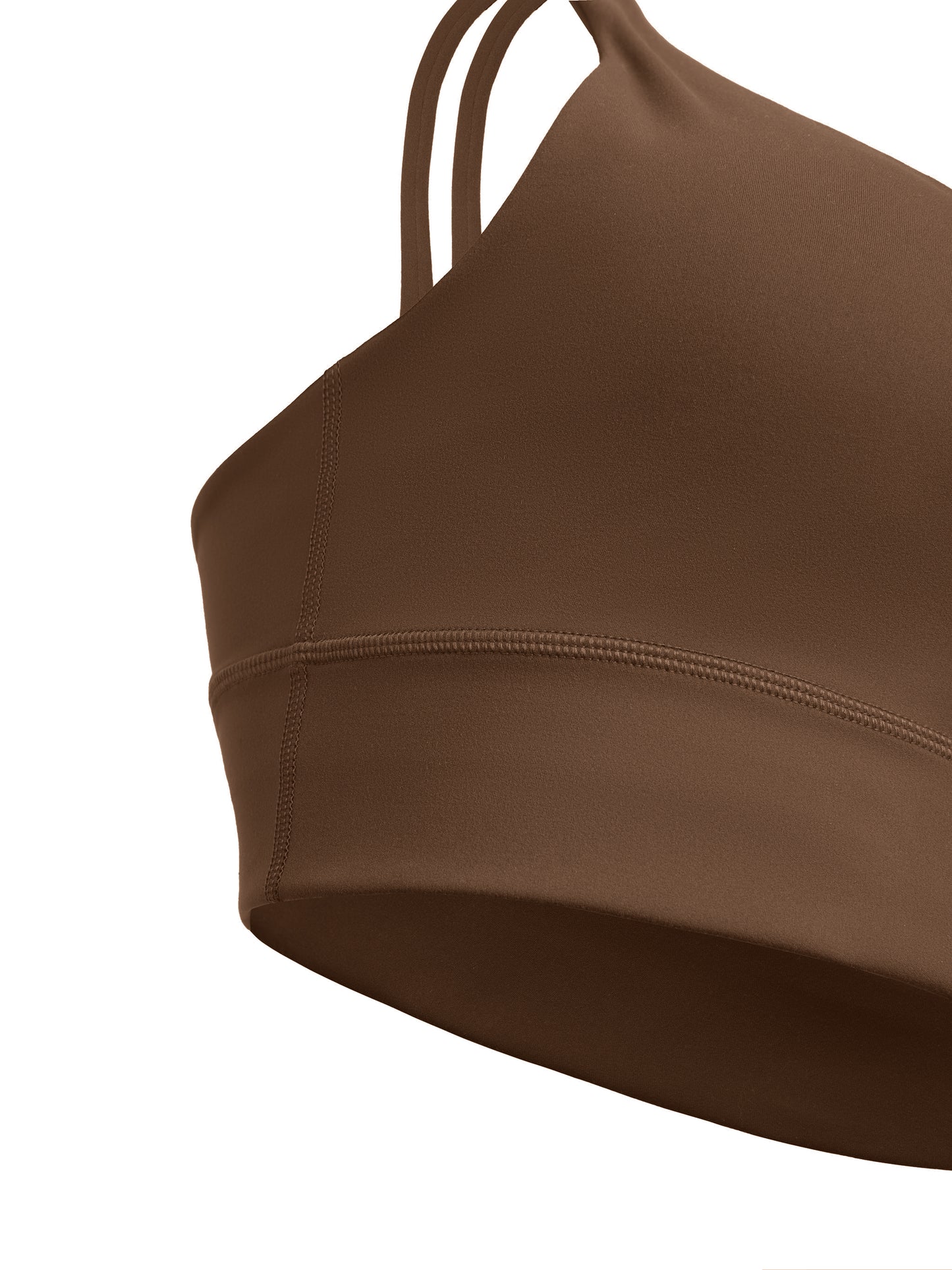 ODMPOD strappy criss-cross sports bra with supportive design and stylish straps, ideal for activewear and workouts
