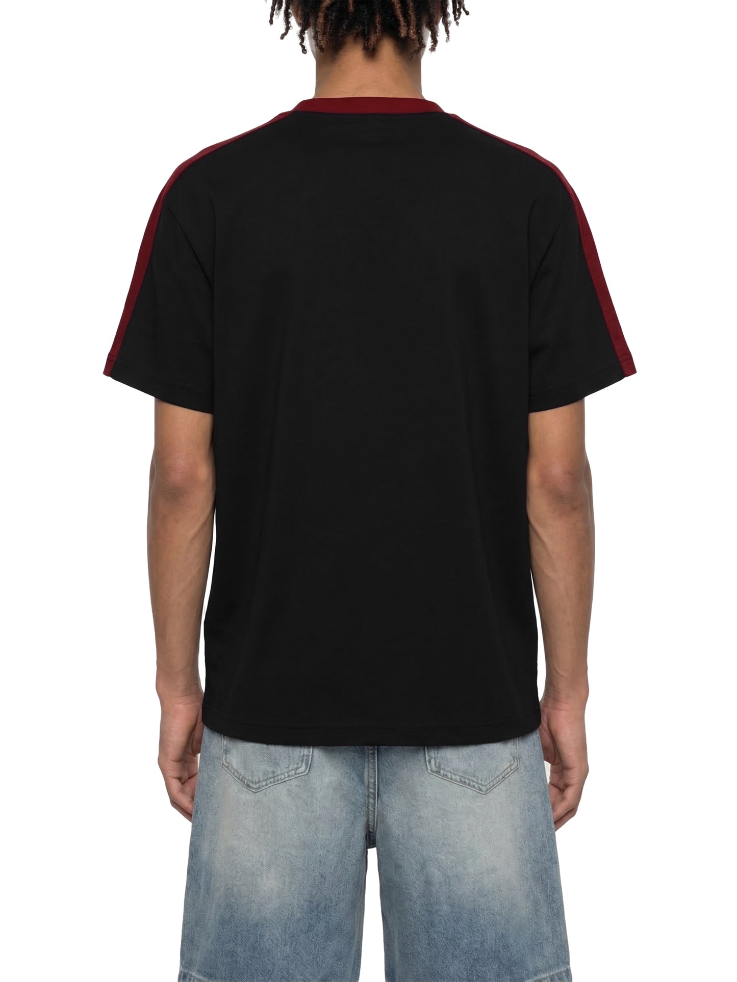 Unisex Colorblock Striped T-Shirt