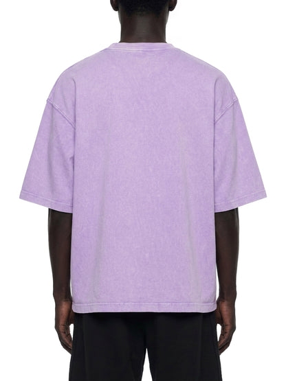 Mineral Wash Boxy Cotton T-Shirt